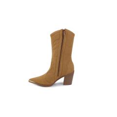 Thumbnail 2 do produto Bota Western Feminina Camurça Bordada Vizzano 022685