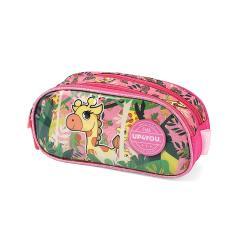 Thumbnail 2 do produto Estojo Duplo Infantil Girafa Rosa Up4you