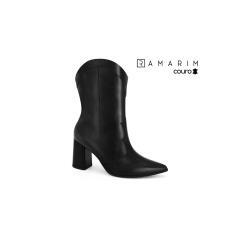 Thumbnail 2 do produto Bota Feminina Salto Couro Ramarim 021145