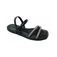 Thumbnail 1 do produto Sandália Feminina Tiras Strass Bebecê 019991