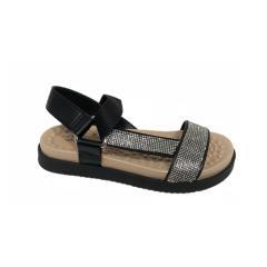 Thumbnail 1 do produto Sandália Feminina Ultraconforto Strass Modade 019696