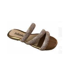 Thumbnail 1 do produto Rasteirinha Infantil Tiras Strass Kellinha 019832