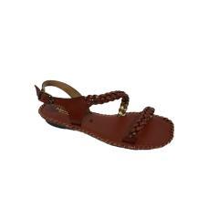 Thumbnail 1 do produto Sandália Feminina Trançada Couro New Life 020215