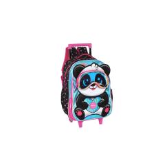 Thumbnail 4 do produto Mochila Rodinha Panda Ocúlos Holográfico Up4you 022462