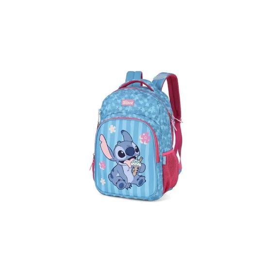 Mochila Escolar Costas Stitch Luxcel 021695