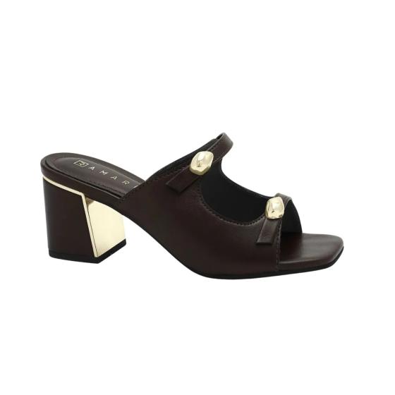 Tamanco Feminino Casual Salto Bloco Ramarim 022018