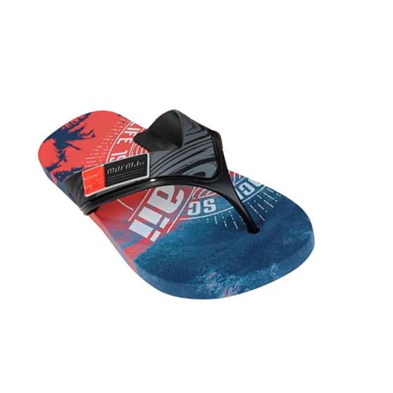 Chinelo Neocycle Preto/Vermelho Mormaii