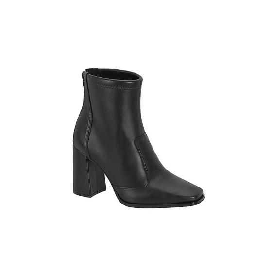 Bota Coturno Salto Bloco Preto Vizzano