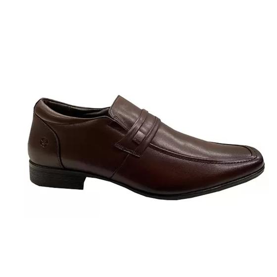 Sapato Social Couro Brown Ferricelli