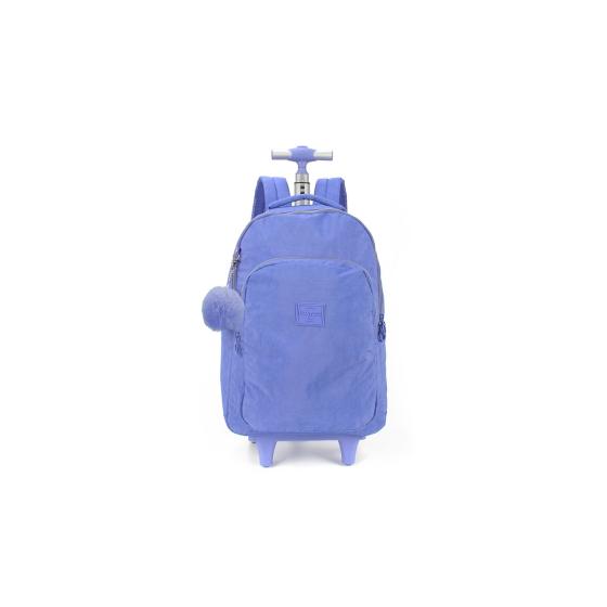 Mochila Escolar Juvenil Rodinha Violeta Up4you