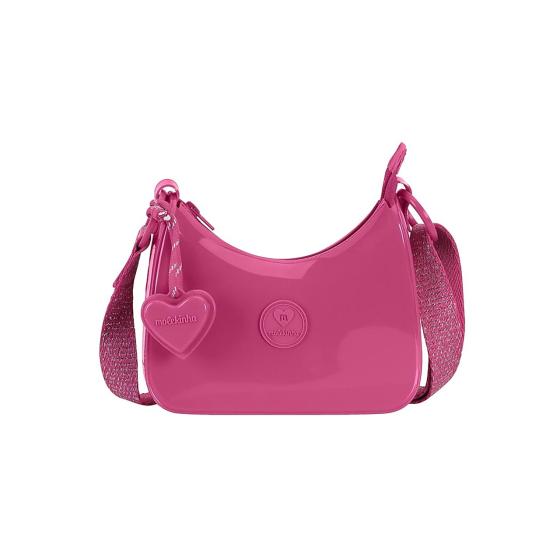 Bolsa Infantil Casual Chaveiro Coração Molekinha