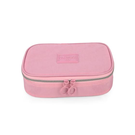 Estojo Escolar Feminino Juvenil Rosa Up4you