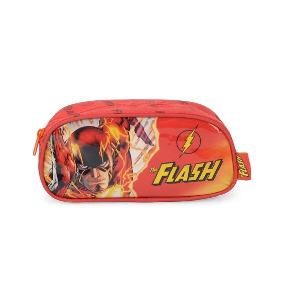 Estojo Masculino Infantil Flash Vermelho Luxcel