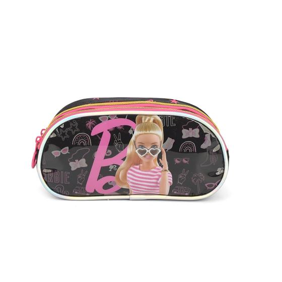 Estojo Feminino Duplo Barbie Luxcel