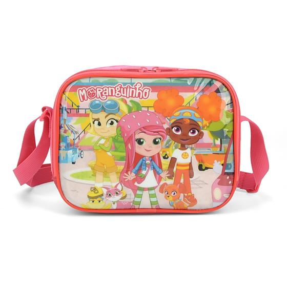Lancheira Moranguinho Térmica Rosa Luxcel
