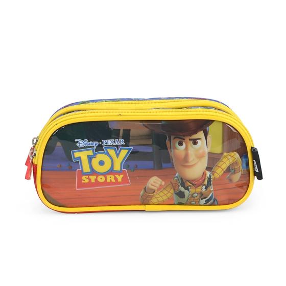 Estojo Escolar Duplo Toy Story Luxcel