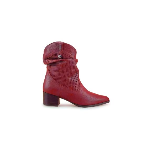Bota Feminina Country Couro Bordo Bottero 019880