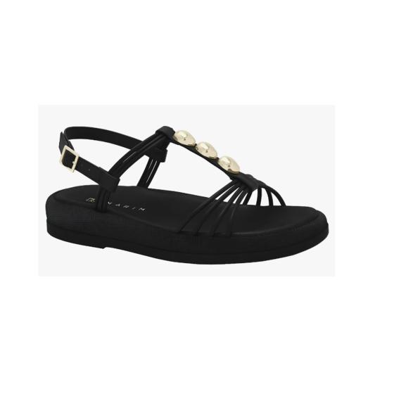 Sandália Papete Tiras Finas Ramarim 021911