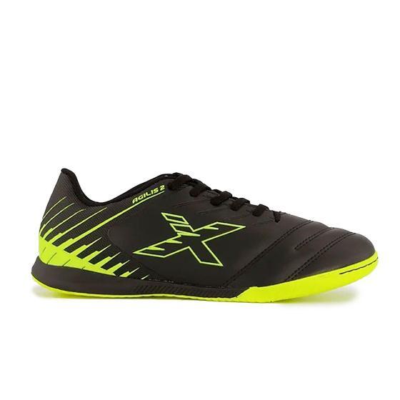 Chuteira Futsal Agilis ll Indoor Preto/Lima Oxn