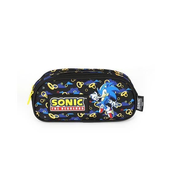 Estojo Escolar Duplo Sonic Luxcel 020641