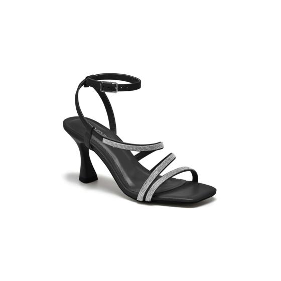 Sandália Feminina Social Strass Via Marte 021902