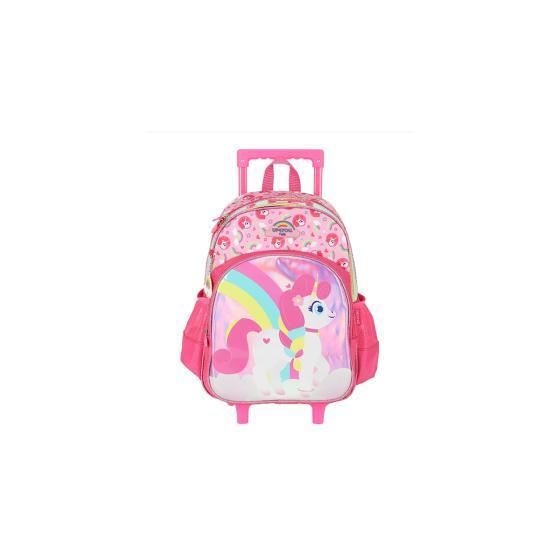 Mochila Rodinha Infantil Unicórnio/Arco-Íris Up4you 020228
