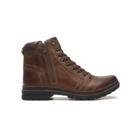 Coturno Masculino Absolut X Couro Havana Freeway 022204