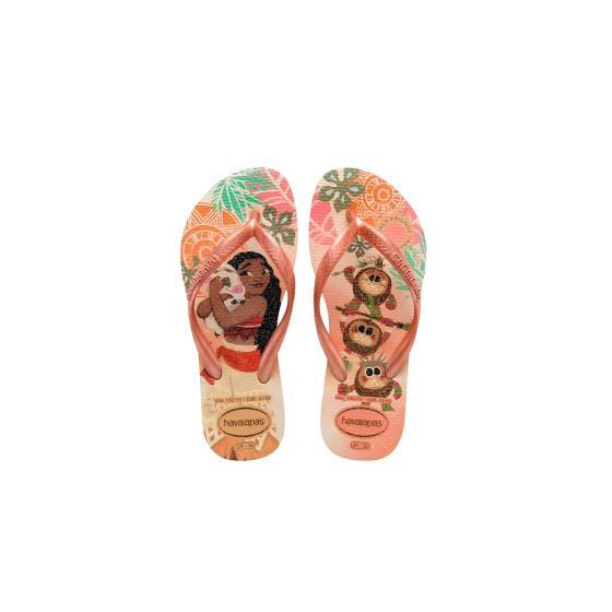 Chinelo Slim Glitter Princesa Moana Havaianas 021076