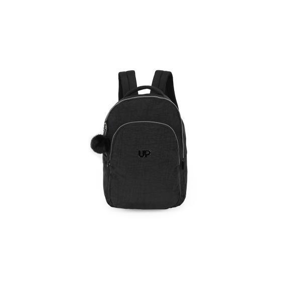 Mochila Juvenil Crinkle Chaveiro Pompom Up4you 020831