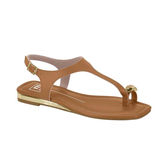 Sandália Feminina Casual Dedo Moleca 021849