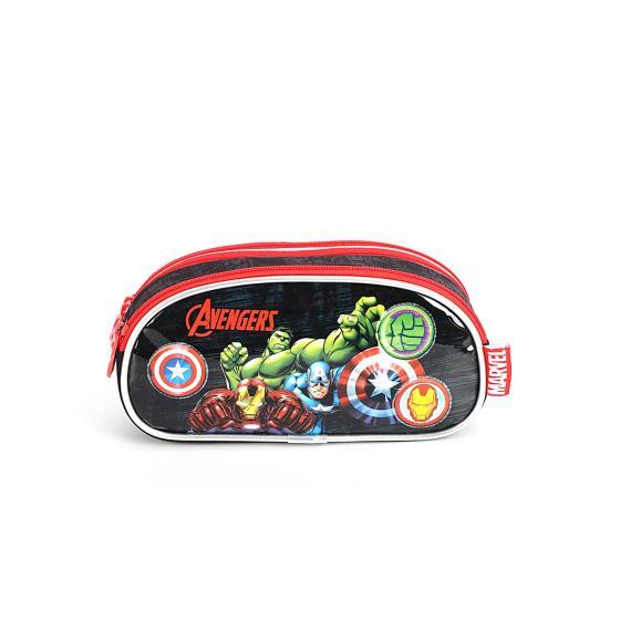 Estojo Triplo Avengers Marvel Luxcel 020535