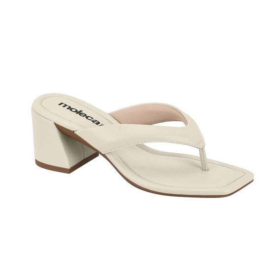 Tamanco Feminino Salto Bloco Off Moleca 023008