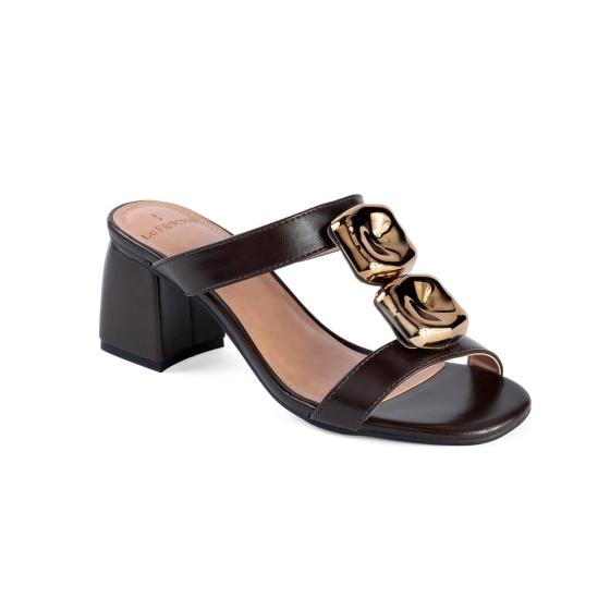 Tamanco Feminino Salto Bloco La Femme 022230