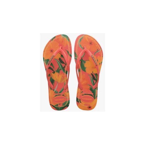 Chinelo Slim Tropical Logo Havaianas 021073