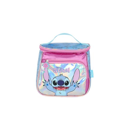 Lancheira Térmica Holográfica Disney Stitch Luxcel 021692