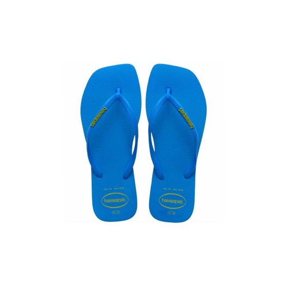 Chinelo Havaianas Slim Square Logo Pop Up 021719