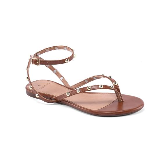 Sandália Rasteira Spike La Femme 022222