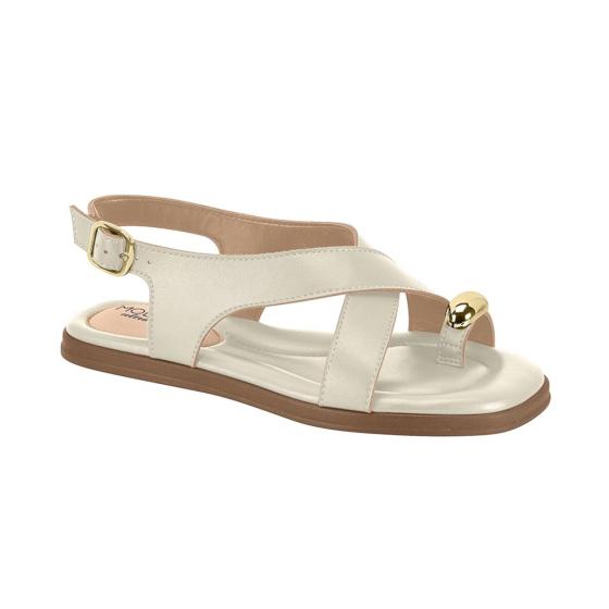 Sandália Feminino Ultraconforto Tiras Cruzadas Modare 022589