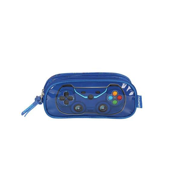Estojo Escolar Triplo Gamer Luxcel 020523