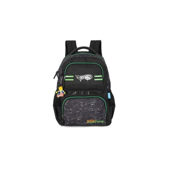 Mochila Juvenil Hot Wheels Skate Luxcel 021767