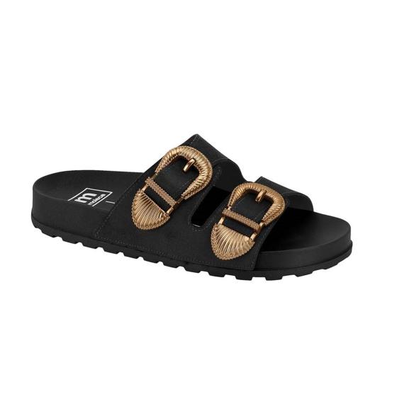 Tamanco Birken Fivela Camurça Moleca 022986