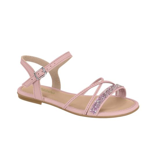 Sandália Infantil Molekinha Strass 020806