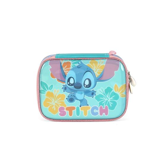 Estojo Escolar Grande Stitch Luxcel 021703
